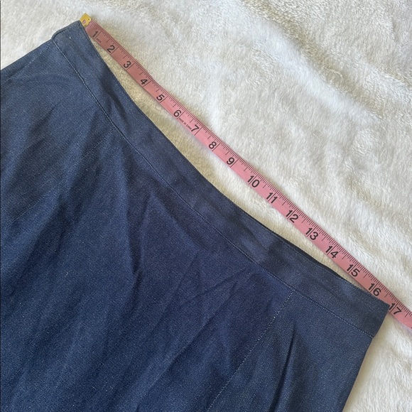 VTG Women’s Silk Cotton Blend Embroidered Fringe Boho Coastal Cowgirl Skirt 14 - Picture 9 of 12